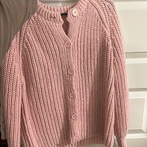 Amazon Pink Cardigan